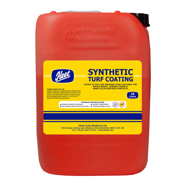 Konstgräsfärg STC 10 l, röd