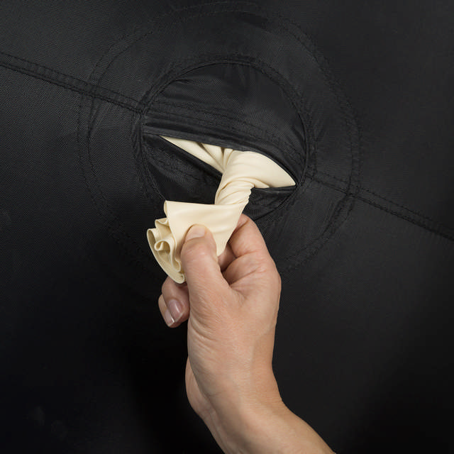 Spordas Skyfloater Ball 122 cm, sort