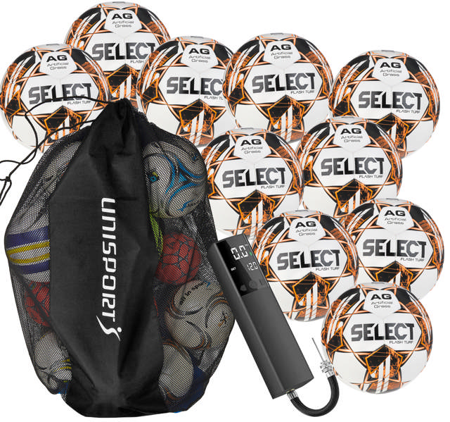 Fotballpakke SELECT Flash Turf - størrelse 4 - hvit