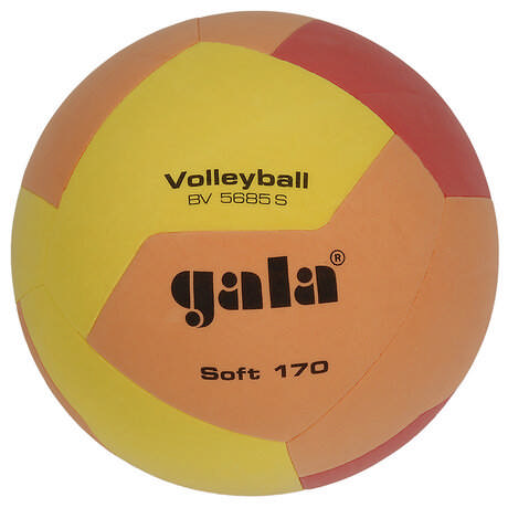 Volleyboll GALA Soft 170 BV5685SC, 6-p, röd/orange/gul
