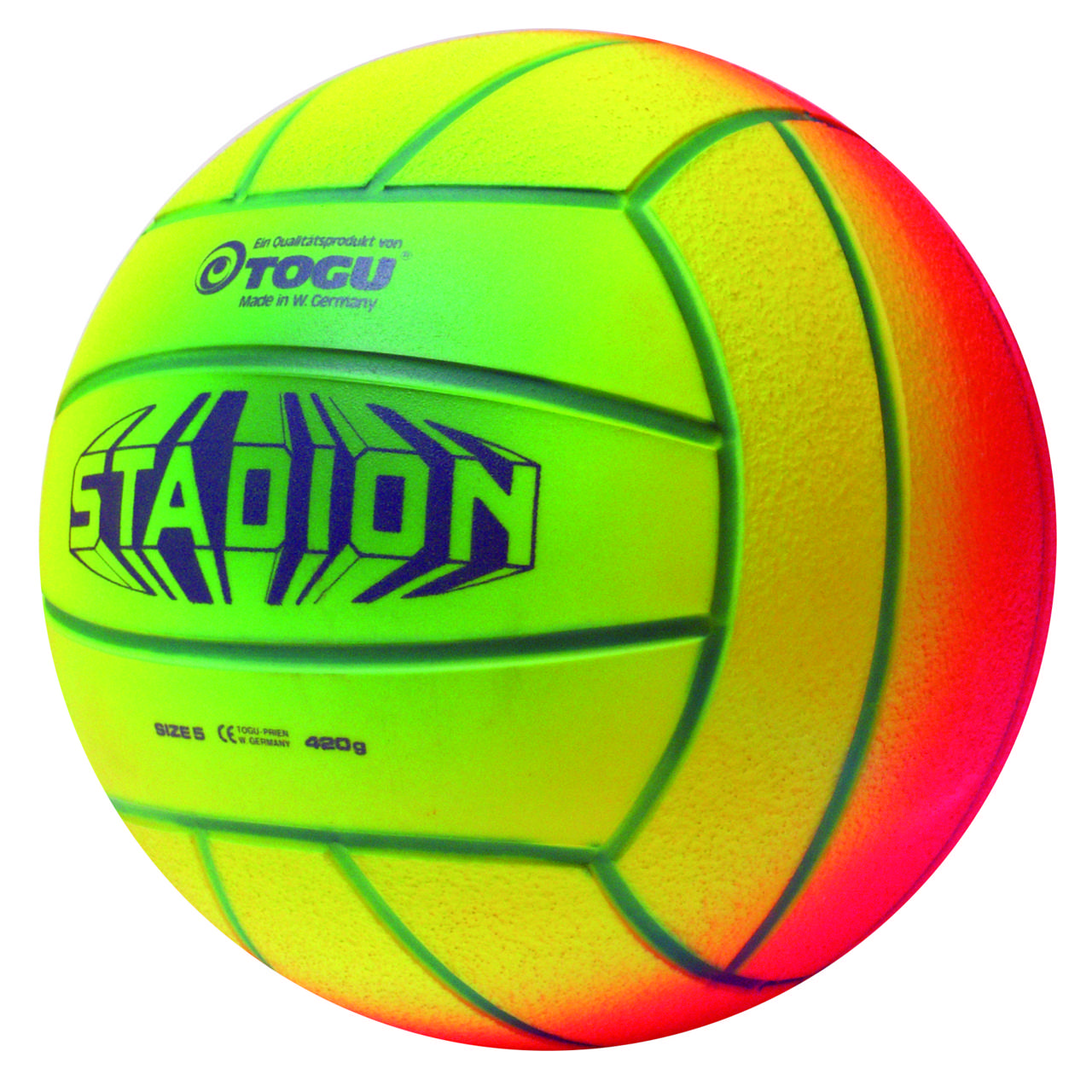 Muovipallo Togu, koko 5, paino n. 420 g