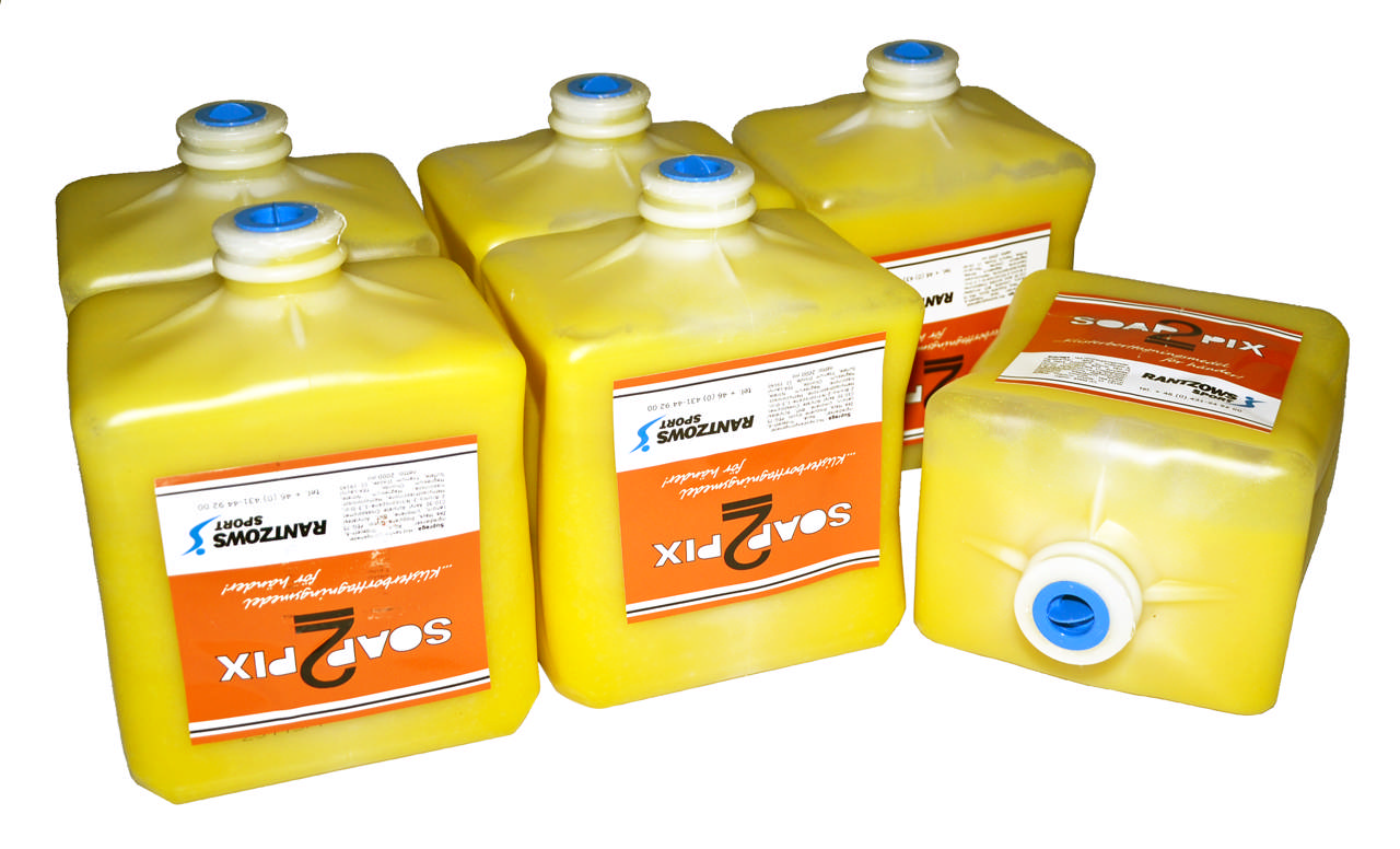 Tvål till SOAP ON - ny modell, 6 x 2 liter