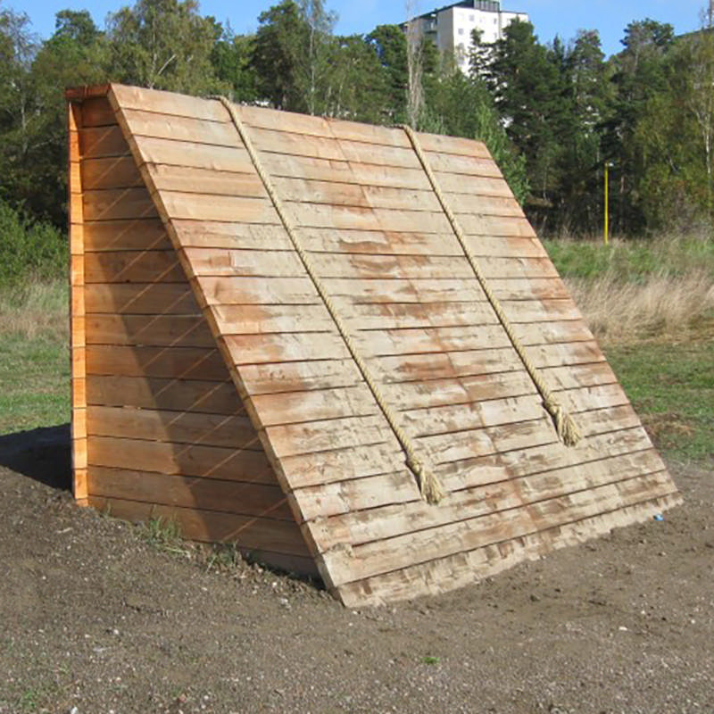 Repklättring, hinderbana