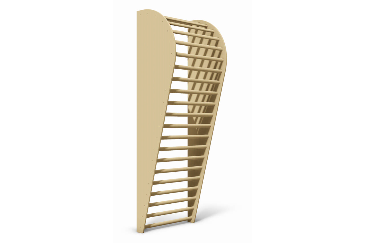 Organisk ribbevegg modell 4