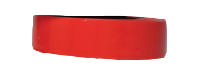 Sektorband, rött