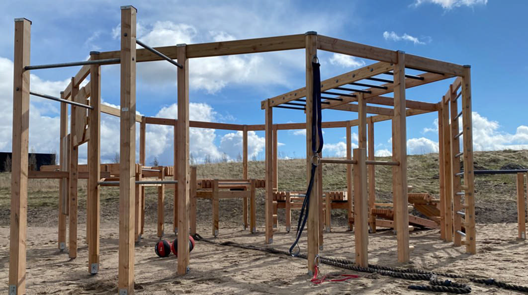 Oktagym Utform, 13 redskap