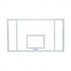Basketballplade Glas 180 x 105 cm.