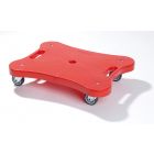 Scooterboardbräda, röd