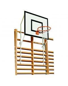 Basketstativ ribbevegghengt