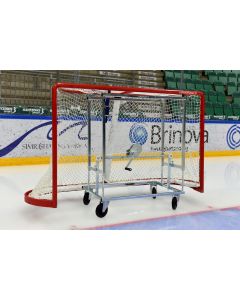 Transportvogn m/håndvinsj for hockeymål