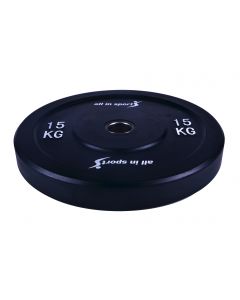Levypaino Bumper Plate ALL IN SPORT 15 kg