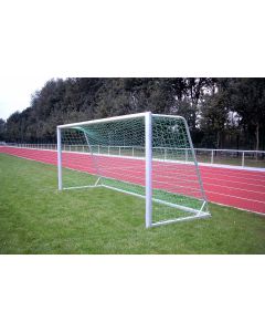 Fotbollsmål UNISPORT One-piece 5 x 2 m, Djup 0,8/2 m, helsvetsad profil